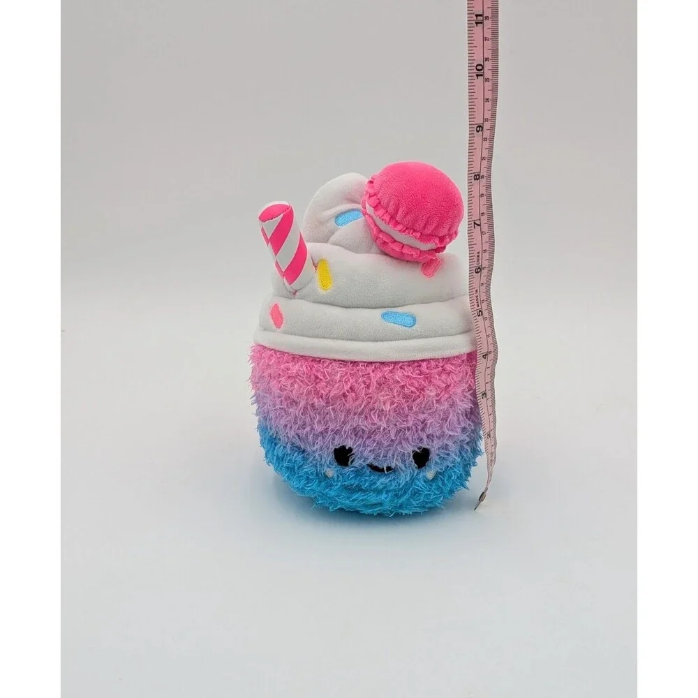 Fluffie Stuffiez Dessert Plush 8” MGA Pastel Milkshake Kawaii Food Plush Toy